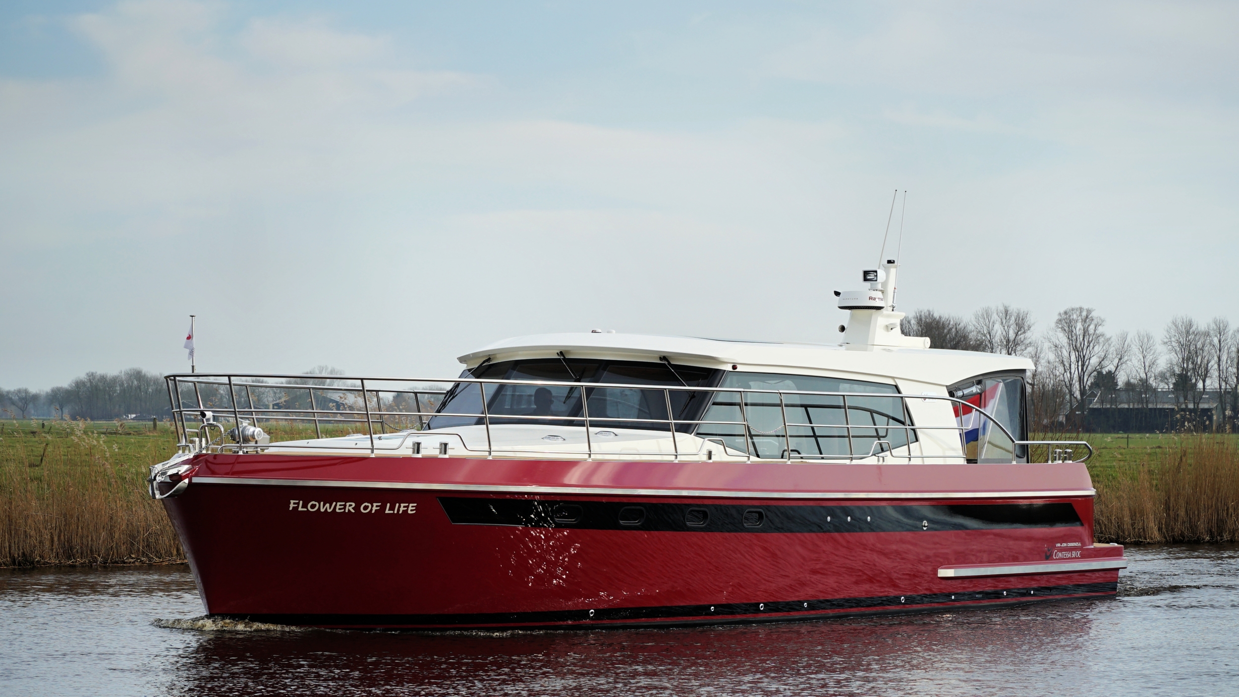 Vri-Jon Contessa 50 OC - Grenzeloze luxe op het water.